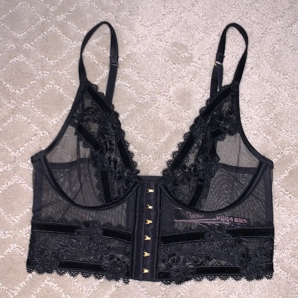 Victoria's Secret Other - NWOT VS Black Mesh Bralette